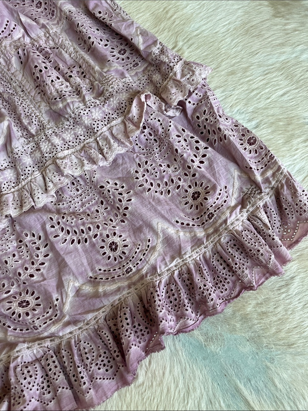 Magnolia  Pearl Ruffle Midi Skirt - Picture 4 of 9